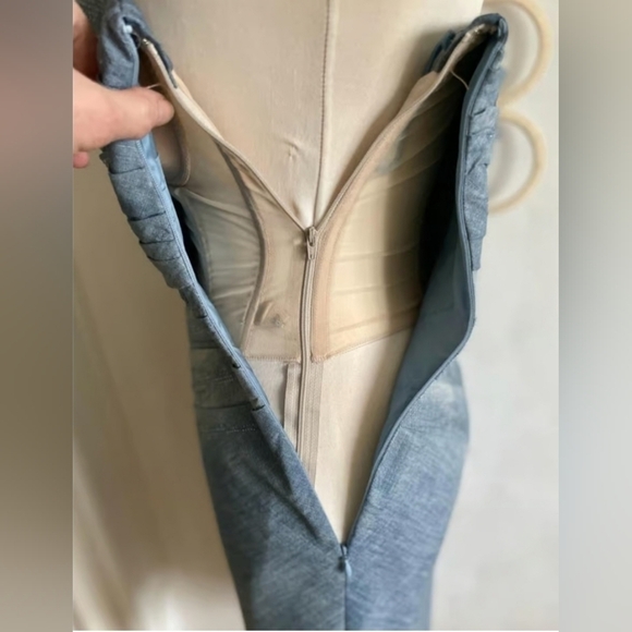 RALPH Lauren Purple Label Strapless Dress - Picture 3 of 12